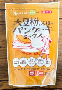 みたけ食品大豆粉と米粉のパンケーキミックス